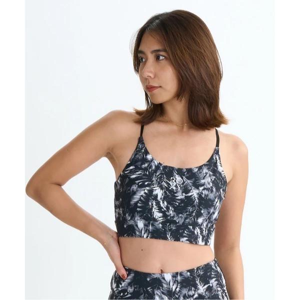 スポーツブラ HAVE A GREAT DAY BRA/ロキシー総柄水陸両用速乾UVケアスポーツブラ...