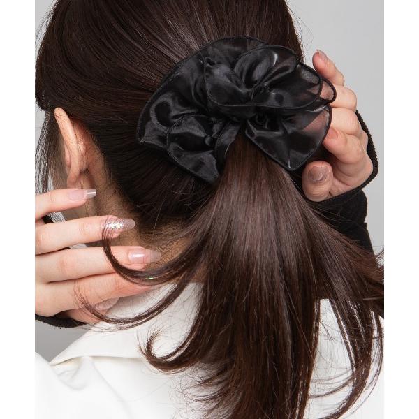 シュシュ シアー オーガンジー シュシュ