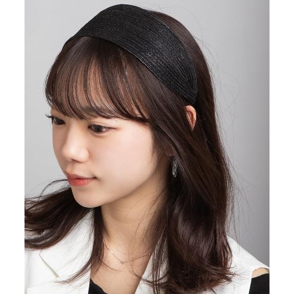 カチューシャ ラメ ワイド カチューシャ