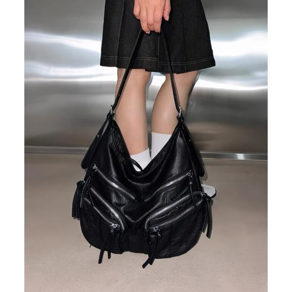 ショルダーバッグ バッグ Y2Kアウトポケットショルダーバッグ レディース