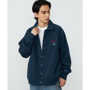 トレーナー スウェット Lee/リー スウェットカーディガン 裏起毛 メンズ