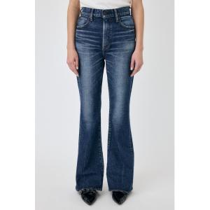 ジーンズ デニム デニムパンツ MVS D/BLU FLARE レディース