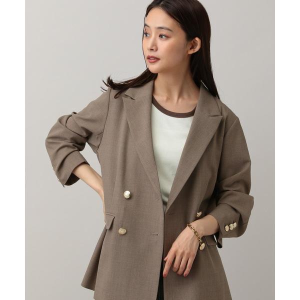 ジャケット テーラードジャケット MATINEE LINE/MIXストレッチWジャケット/58373...