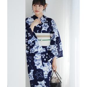 浴衣 京鹿の子絞り浴衣3点セット utatane 極み あじさい・朝顔 伝統工芸士 清江和雄 有松染め レディース