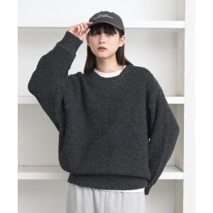 ニット セーター Loose boucle knit / ルーズブークレニット レディース メンズ