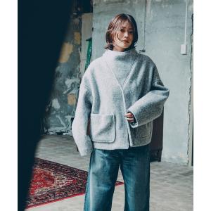 ブルゾン アウター MARBLE WOOLY JACKET レディース メンズ