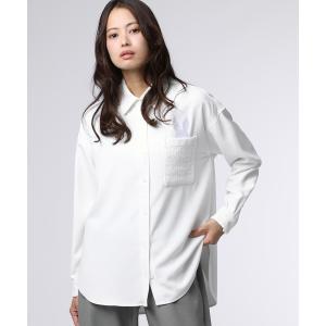 ブラウス シャツ 「WOMEN」レース シャツ レディース メンズ