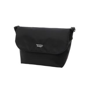 BAGGU 黒 メッセンジャーバッグ Manhattan Portage BLACK LABEL ショルダーバッグ STANDARD MESSENGER