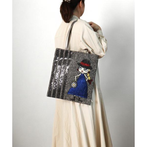 トートバッグ Lyre リタちゃん 薄マチトートバッグ レディース