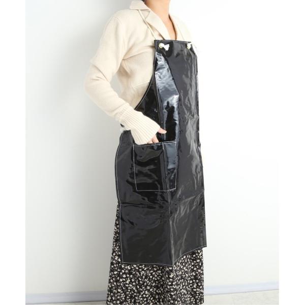 エプロン エナメルエプロン
