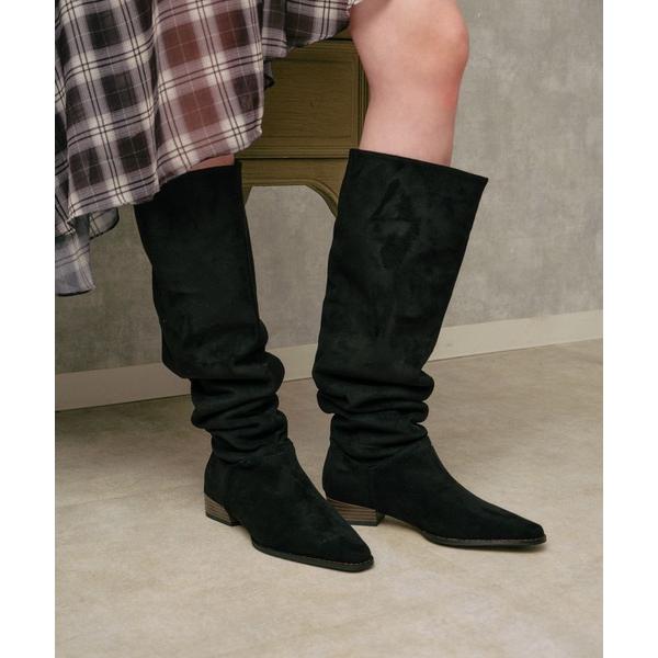 ブーツ 3.3 Field Trip／スエードスラウチブーツ レディース