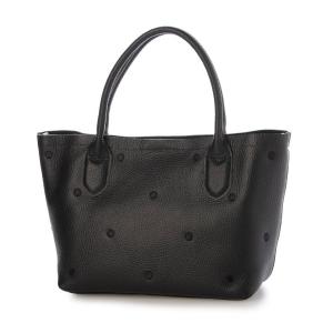 トートバッグ ペルケ perche / 牛革ドット刺繍2wayトートS レディース