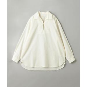 マルチサイズ シャツ 「マルチサイズ」 コットン 麻 ミックス スキッパ― シャツ メンズ