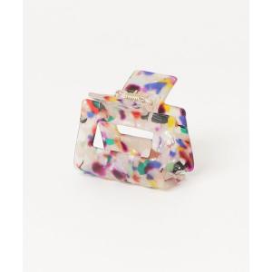 ヘアクリップ 「HIKA」マーブル柄ヘアクリップ