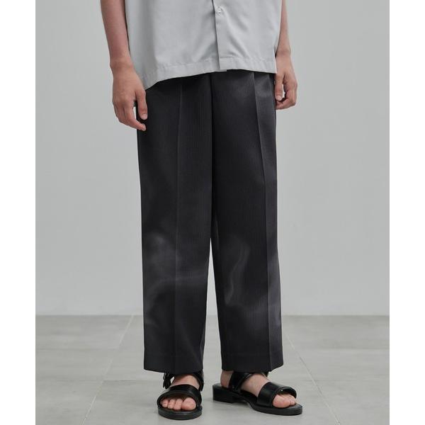 ワイドパンツ スラックス COLD DRY GRADATION PLEATS 2タックイージーパンツ...