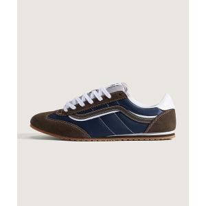 vans スニーカー スーパーロープロ / Super Lowpro BROWN/NAVY / VN000D83BF1 レディース メンズ