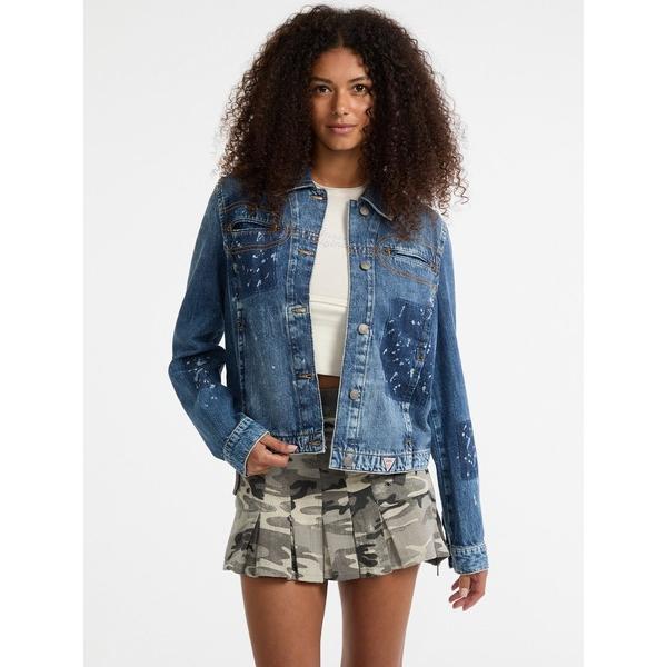 デニムジャケット gジャン GUESS Originals Harrington Jacket デニ...