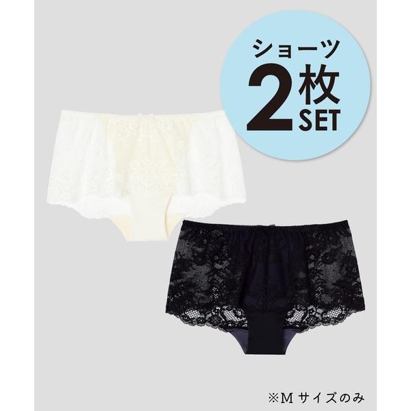 「福袋」　レースショーツ　ボーイレングス　2枚セット