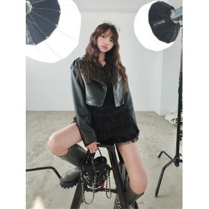 Darich（ダーリッチ） ライダースジャケット FREE ブラック レディース