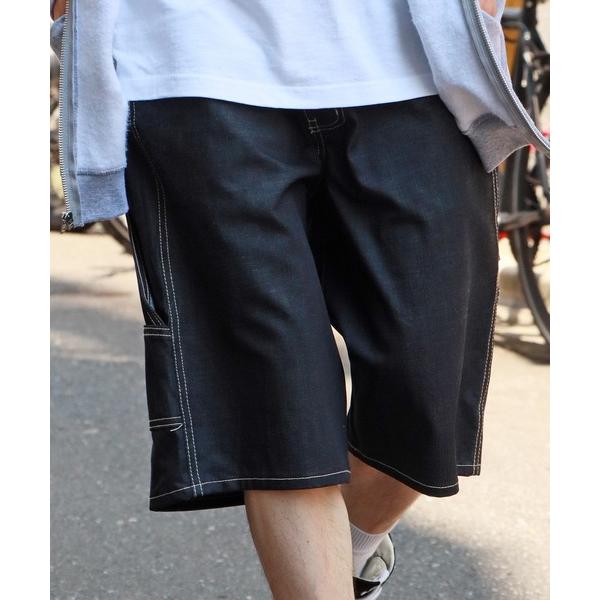 ジーンズ NEO BLUE / ネオブルー Baggy Carpenter Shorts ショーツ ...