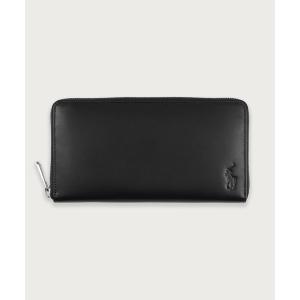 財布 カーフレザー ジップ アラウンド ロングウォレット メンズ レディース