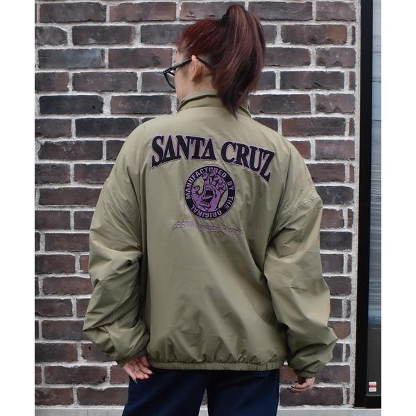 コート アウター SANTACRUZ/サンタクルーズ ボアジャケット リバーシブル 50225413...