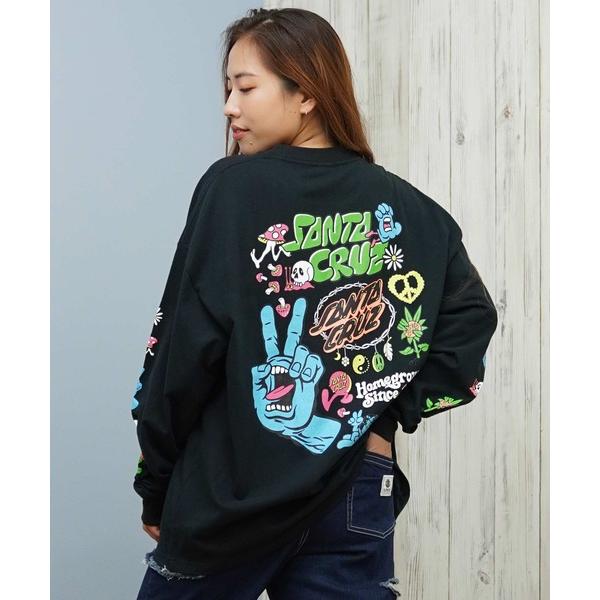 tシャツ 「限定」SANTACRUZ/サンタクルーズ  バックプリントロンT 502254431 レ...