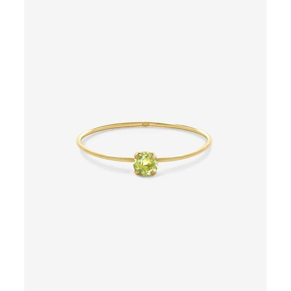 指輪 リング 8月誕生石 K10 イエローゴールド ペリドット リング（指輪） ESTELLE/エス...