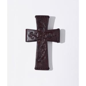 SCULPTOR（スカルプター） ネックレス Cross Leather Strap Wallet