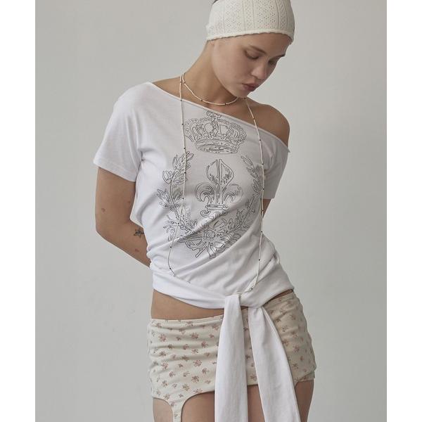 tシャツ 半袖 Chateau Shithole Tie Tee レディース