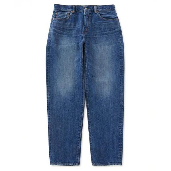 ジーンズ PP03 MODスーピマセルビッチデニム FADEワイドテーパードジーンズ メンズ