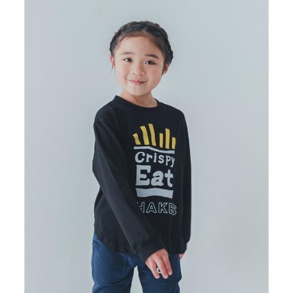 tシャツ jeans-b 2nd/ジーンズベーセカンド EAT　ロングＴシャツ キッズ 子供服 男の...