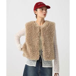 ベスト ジレ ファーベスト レディース