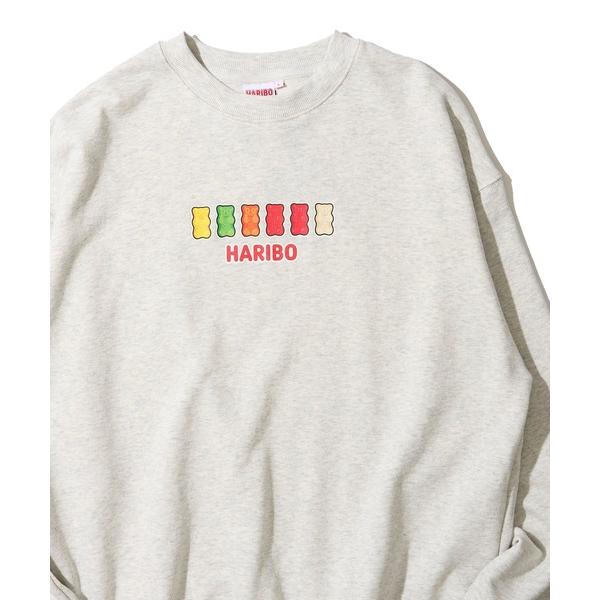 トレーナー スウェット 「HARIBO / ハリボー」古着風 かすれプリント スウェットトレーナー ...