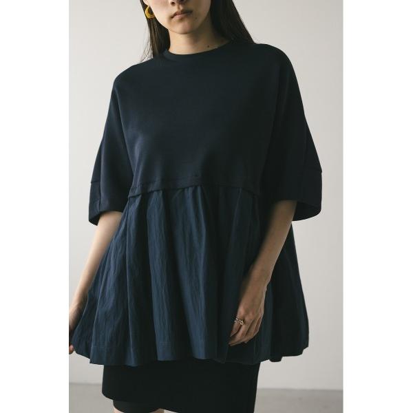 tシャツ フォルムスリーブフレアトップ レディース