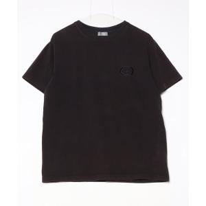 「Dior homme」 ワンポイント半袖Tシャツ S ブラック メンズ