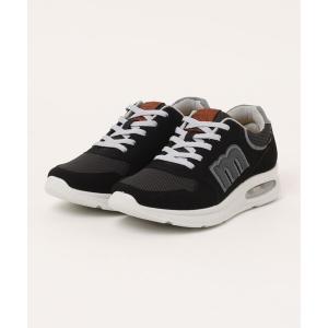 スニーカー 「MOZ」サイドロゴエアーソール メンズ