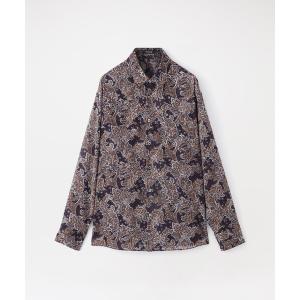 シャツ シアーペイズリーシャツ メンズ