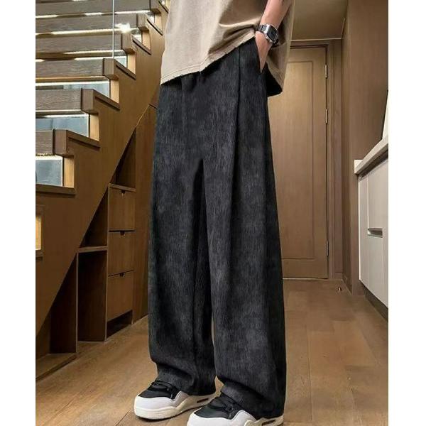 パンツ テクスチャードレープパンツ メンズ レディース