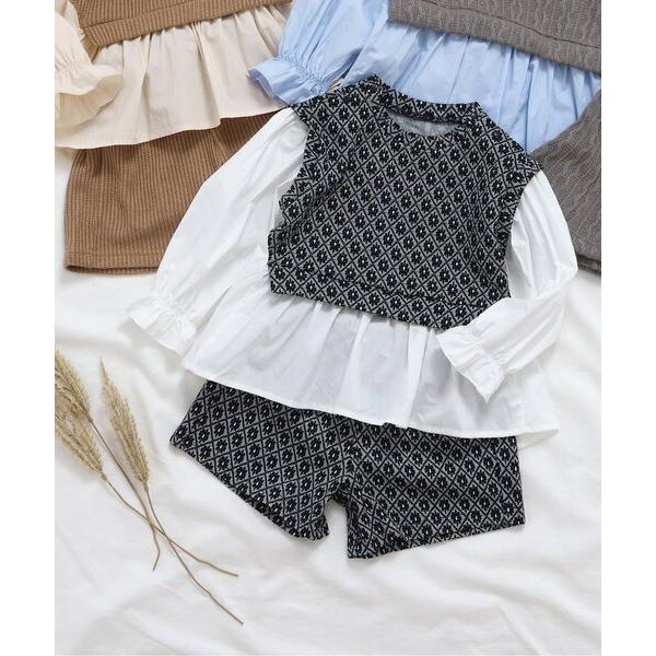 セットアップ 「ジュニア対応」ニットソーセットアップ キッズ 子供服 女の子