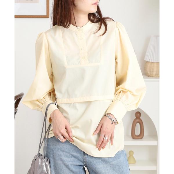 ブラウス シャツ 裾取り外し2WAYシャツ レディース