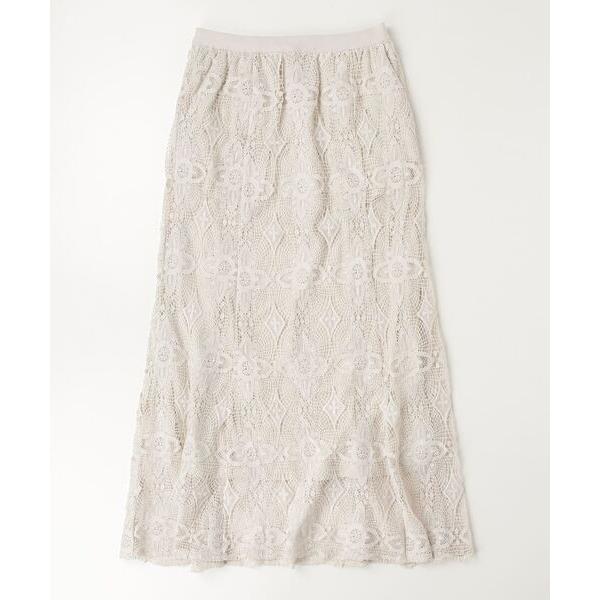 スカート レースマーメイドスカート