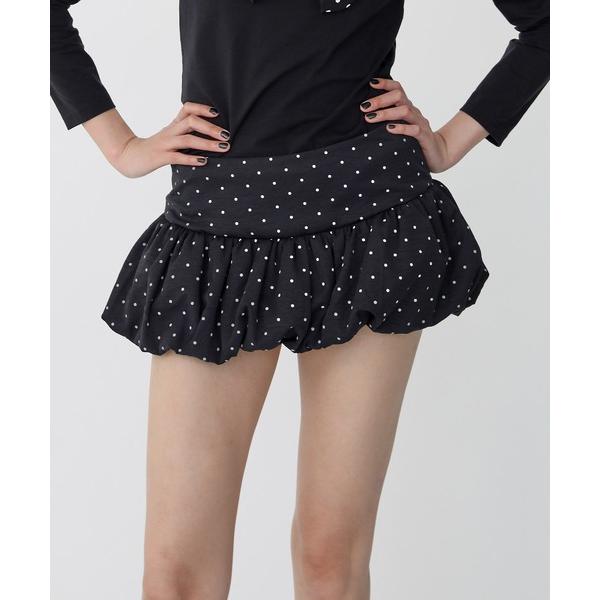 スカート Dot Balloon Mini Skirt / ドットバルーンミニスカート