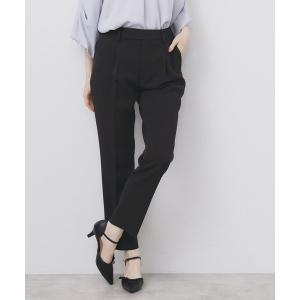 ストレッチテーパードパンツ レディース