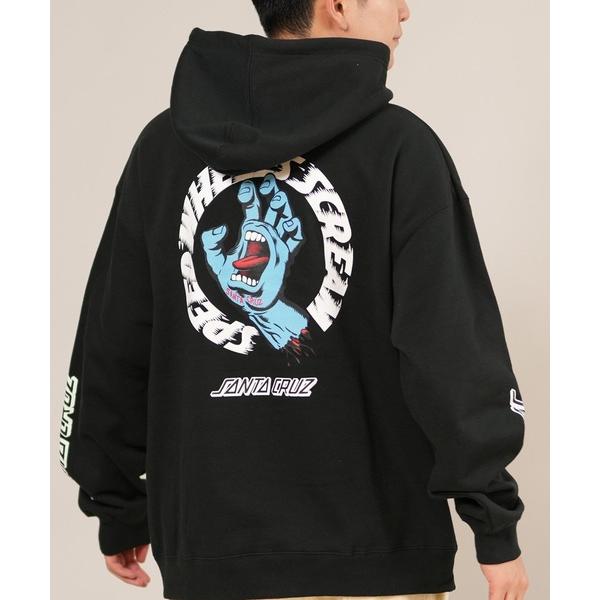 パーカー SANTACRUZ/サンタクルーズ SW STRIP HOODED PARKER パーカー...