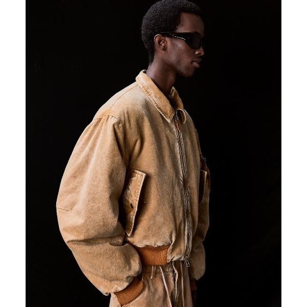 ブルゾン アウター DankeSchon/ダンケシェーン/DUCK COLLAR BLOUSON メ...