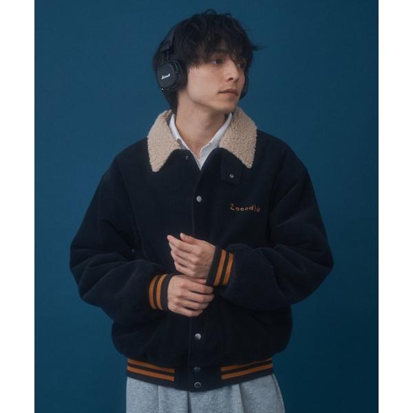 ブルゾン アウター Corduroy Boa Jacket - コーデュロイボアジャケット - メン...