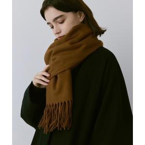 マフラー ストール Natural fringe muffler / ナチュラルフリンジマフラー レディース メンズ