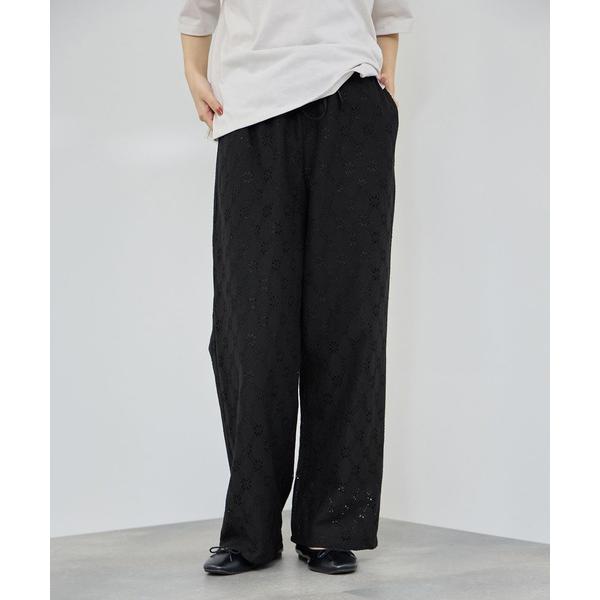 パンツ Idnes レースイージーパンツ レディース