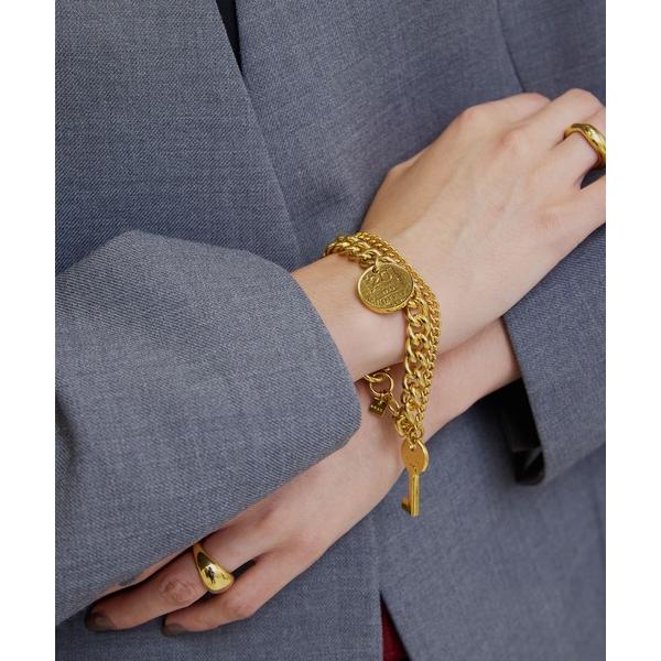 ブレスレット NICKEL FREE MOTIF CHAIN BRACELET レディース